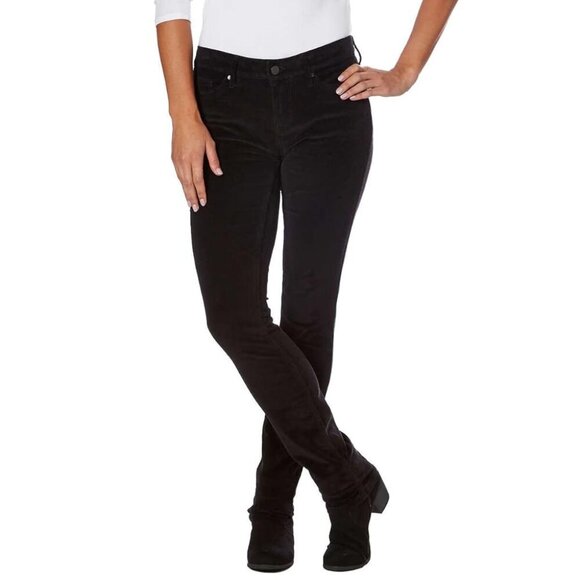 Calvin Klein Tailored Straight Leg Black Stretchy, Jeans, Size 10 - Picture 10 of 10